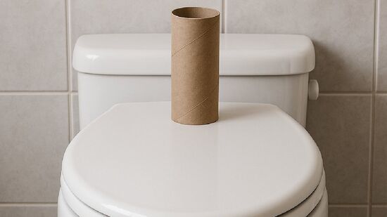 Entenda a mensagem que um rolo de papel higiênico pode trazer