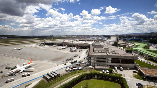 Aeroporto Internacional de São Paulo, em Guarulhos, na Grande São Paulo bateu recorde de passageiros no mês de julho
