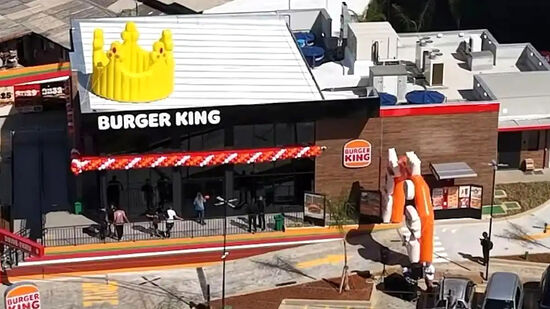 Novo Burguer King de Osasco, na Grande São Paulo