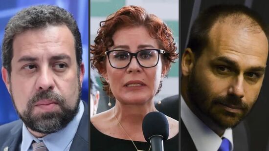 Boulos, Zambelli e Eduardo foram os preferidos dos eleitores paulistas em 2022