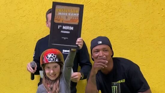 Cacá passou a competir no campeonato paulista de mini ramp em 2025 e já conquistou duas etapas