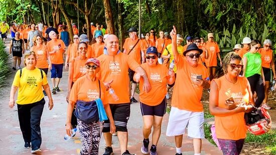 Caminhada convida o público idoso a passar por três pontos turísticos do Ipiranga
