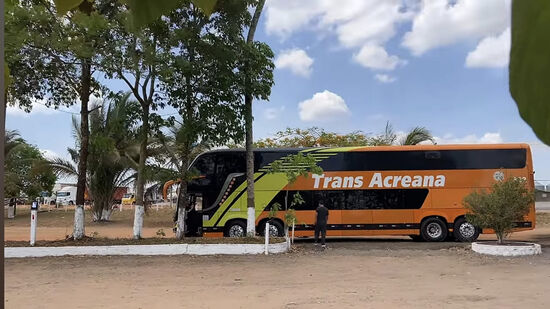 A viagem exige muita disposição e resiliência