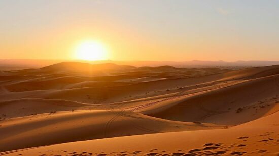 A pressão terrestre tem papel fundamental na formação de um deserto