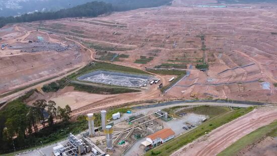 Instalações capturam metano do lixo e convertem em energia limpa