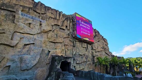 Área viking do Animália Park traz atrações radicais como a Big Air Coaster e o pêndulo Cyber Hawk