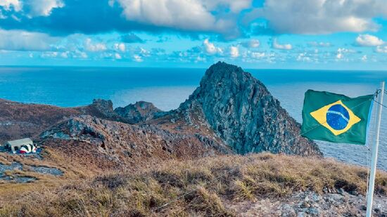 O arquipélago distante é formado por duas ilhas principais e duas menores, todas de origem vulcânica