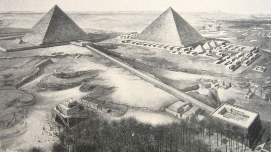 Os Templos do Vale ficavam nas margens do Rama Ahramat