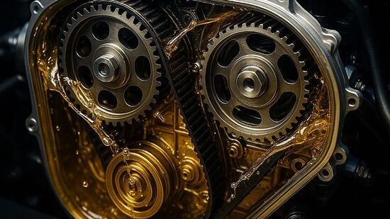 Peça opera imersa no lubrificante e depende dele para garantir eficiência e evitar desgaste prematuro