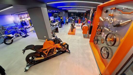 KTM é a principal fabricante europeia de motocicletas esportivas de alto desempenho