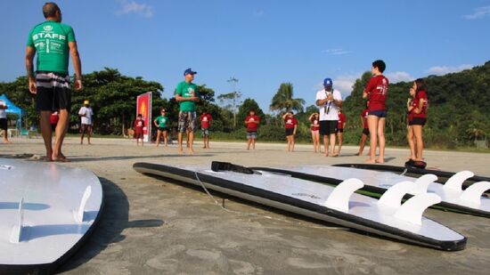 Aulas gratuitas acontecem de quinta a domingo, sempre das 9h às 17h, na entrada 1