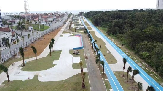 Obras estão nas etapas de paisagismo e término do preparo do sistema de iluminação