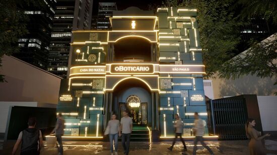 Logo depois da cerimônia de inauguração, os visitantes poderão conhecer o interior da Casa do Natal