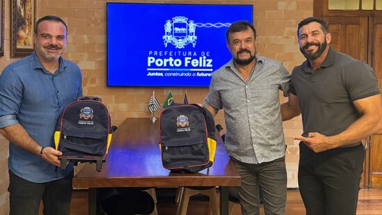 Prefeitura de Porto Feliz anuncia entrega de mochilas escolares para alunos da rede municipal 