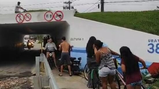 'Ou passa pedestre, ou passa a bicicleta, ou passa triciclo', reclama moradora