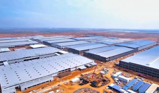 A planta é considerada o maior complexo industrial da empresa para atender o mercado interno chinês