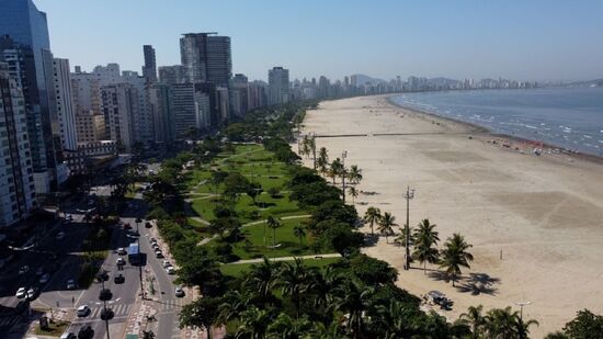 Santos possuí áreas de Mata Atlântica preservada