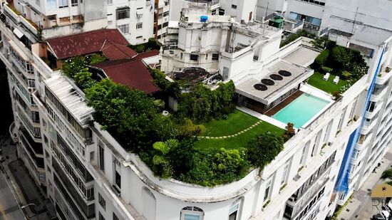 Cobertura tem vistra pivilegiada para o Pão de Açúcar e Cristo Redentor