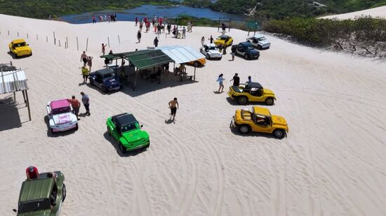Cidade nordestina tem umas das maiores concentrações de buggy do mundo