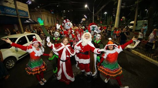 Cortejo festivo será organizado para receber o Papai Noel em São José dos Campos
