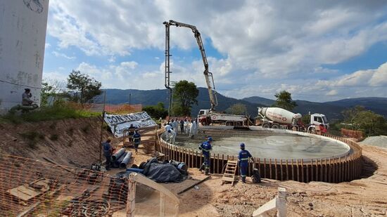 Obras de reconstrução do reservatório foram iniciadas em janeiro de 2025