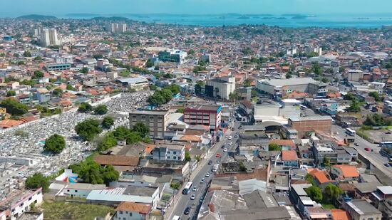 São Gonçalo, a segunda cidade mais populosa do estado do Rio de Janeiro, localizada a cerca de 25 km da capital