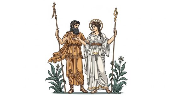 A origem da palavra 'sósia' está ligada a mitologia grega, onde Zeus se disfarça para se envolver com a Alcmena