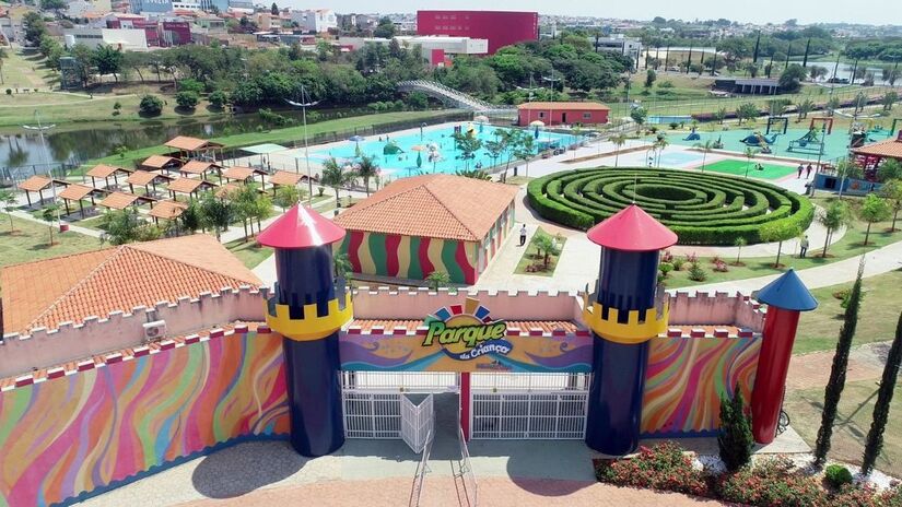 Parque da Criança de Indaiatuba reabriu oficialmente suas atrações aquáticas gratuitas