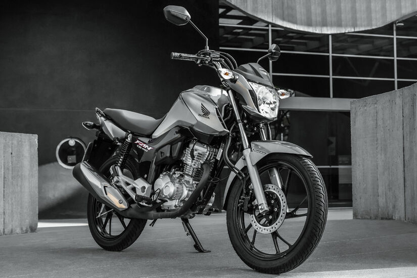 A Honda CG 160 é o veículo motorizado mais vendido no mercado brasileiro em todos os segmentos - Divulgação