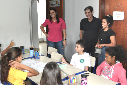 Foram retomados o "Projeto ABC" e o "Espaço Amigo". Fotos: Divulgação/PMPF