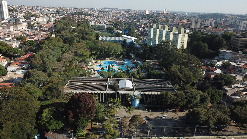 Foto aérea da sede sul - Fotos: Divulgação