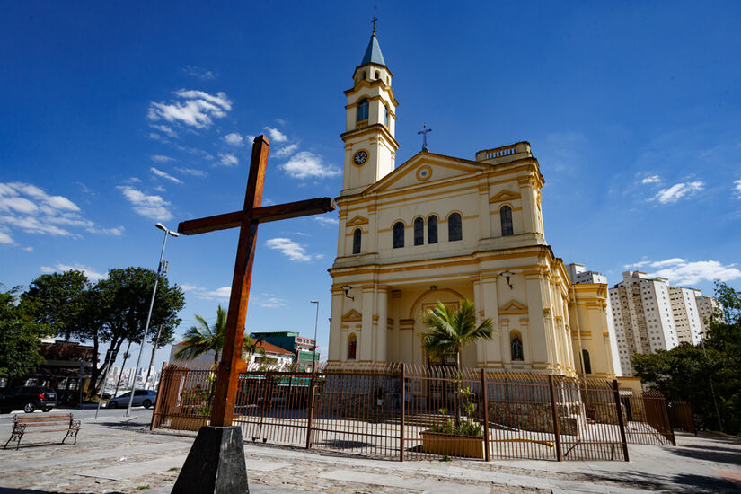 Igreja de Nossa Senhora do Ó, no Largo da Matriz da Freguesia do Ó - Foto: Rubens Cavallari/Folhapress