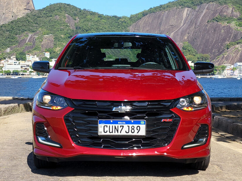 A sigla RS  de Rallye Sport  é adotada globalmente pela Chevrolet em produtos com visual dinâmico, sem alterações mecânicas - Fotos: Luiza Kreitlon/AutoMotrix