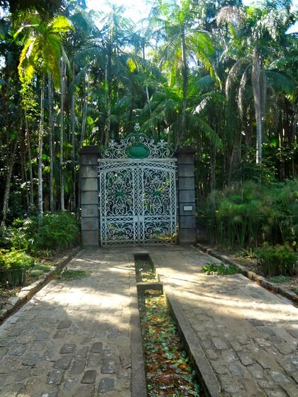 Portão histórico do Jardim Botânico - Foto: Divulgação