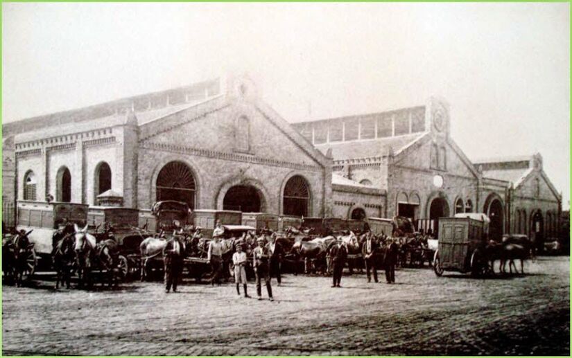 Antigo Matadouro Municipal, que ficou na Vila Clementino de 1887 até 1927  - Foto: Reprodução