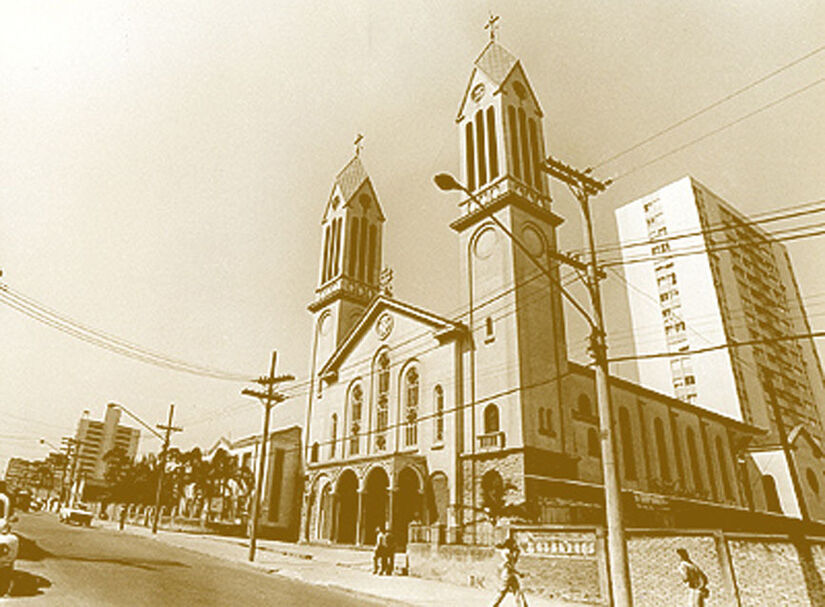 Igrjea São Francisco de Assis, na rua Borges Lagoa - Foto: Reprodução