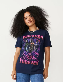 Blusa Alongada Feminina Wakanda Foverer: Renner - R$ 69,90