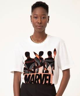 Camiseta Mulheres de Wakanda - Marvel O Poder é Nosso: C&A - R$ 79,99