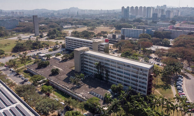 Vista aérea da USP - Foto: Diogo Moreira/ Maquina CW /Governo do Estado