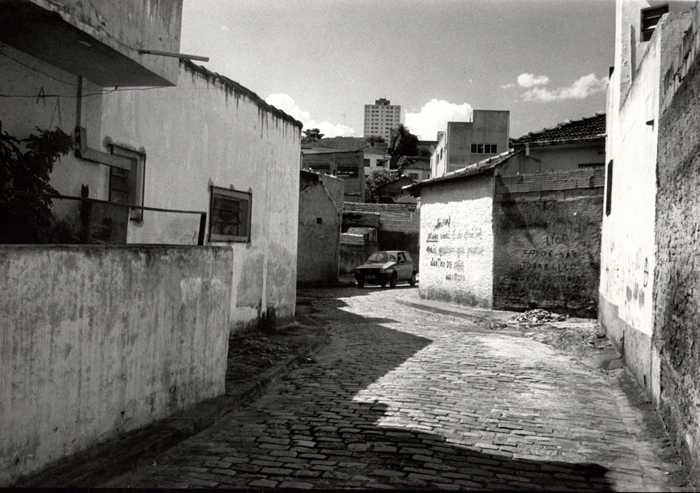 Vista do Beco do Batman, nos anos 1980 - Foto: Folhapress