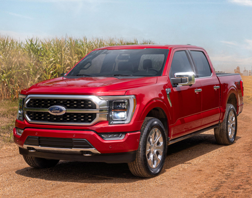 Picape Ford F-150 Platinum - Foto: Divulgação