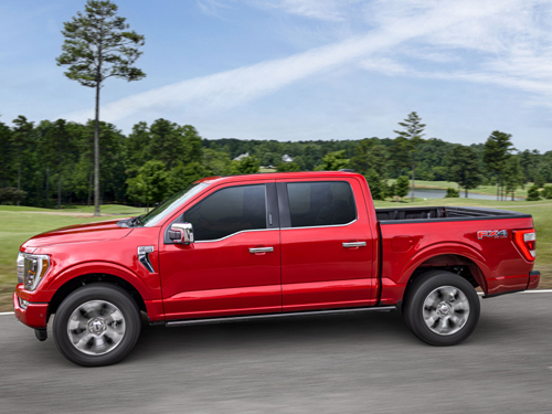 Picape Ford F-150 Platinum - Foto: Divulgação