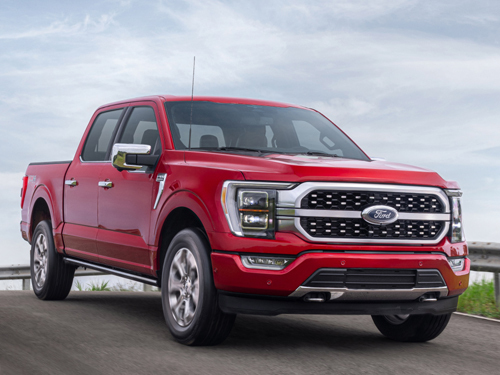 Picape Ford F-150 Platinum - Foto: Divulgação