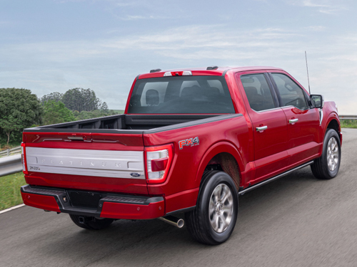 Picape Ford F-150 Platinum - Foto: Divulgação