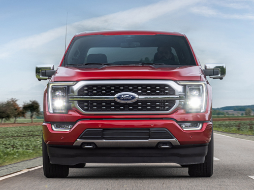 A versão Platinum é a mais chamativa da Ford F-150 - Fotos: Divulgação