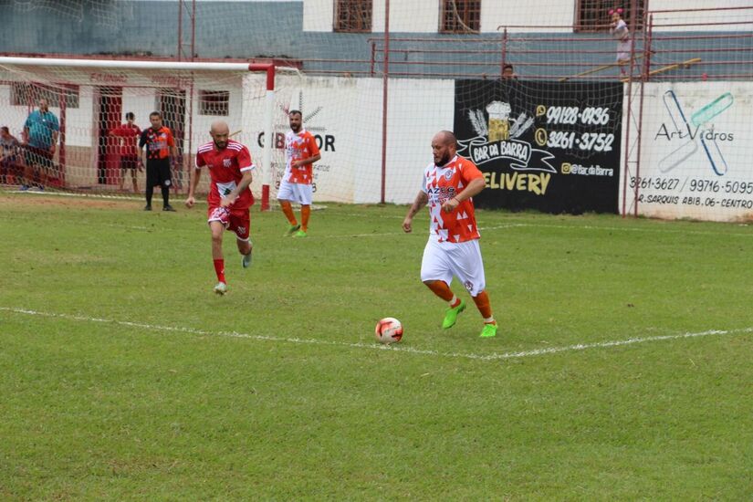 Na manhã deste domingo (28) aconteceu a terceira rodada da Taça João Rubini de Futebol Veterano  Categoria Quarentão/ Divulgação PMPF