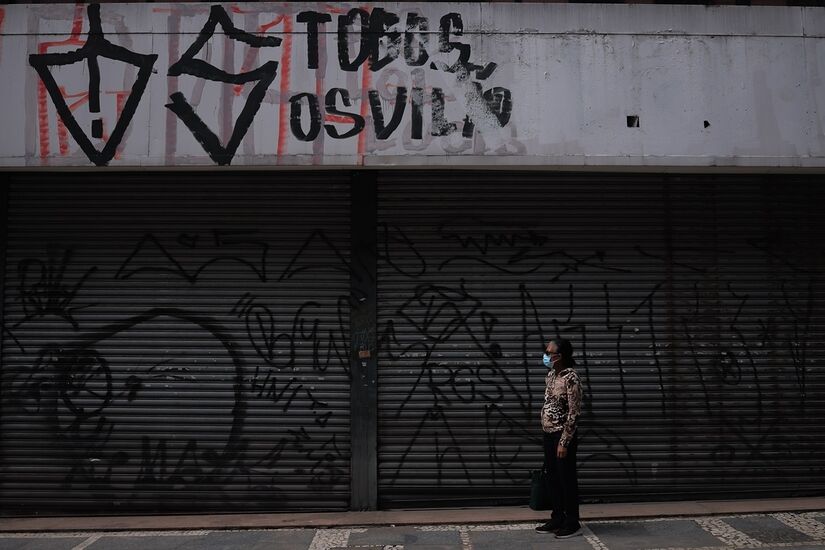 Rua Direita, no Centro Histórico de SP/Ettore Chiereguini/Gazeta de S. Paulo