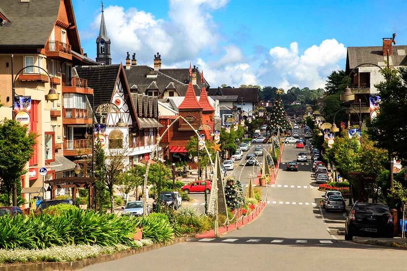 Cidade de Gramado, no Rio Grande do Sul/Cleiton Thiele/Divulgação