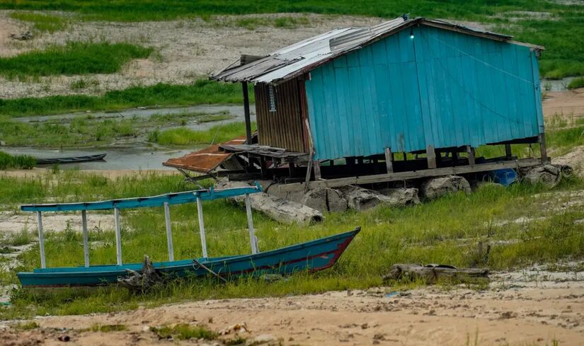 3 - região norte sofre com secas, especialmente na região da Bacia Amazônica/Rafa Neddermeyer/Agência Brasil
