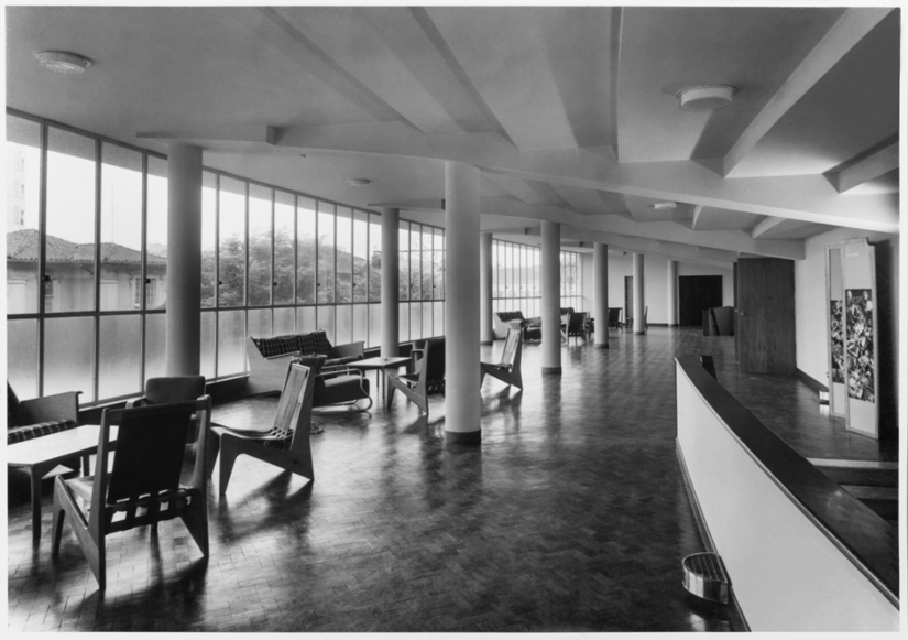 Interior do Cultura Artística, por volta de 1950/Divulgação 